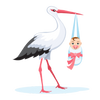 Bébé Cigogne