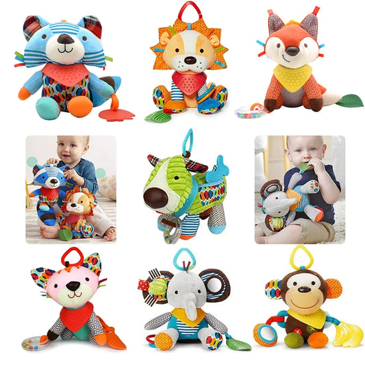 Hochet en Peluche Les Petits Compagnons